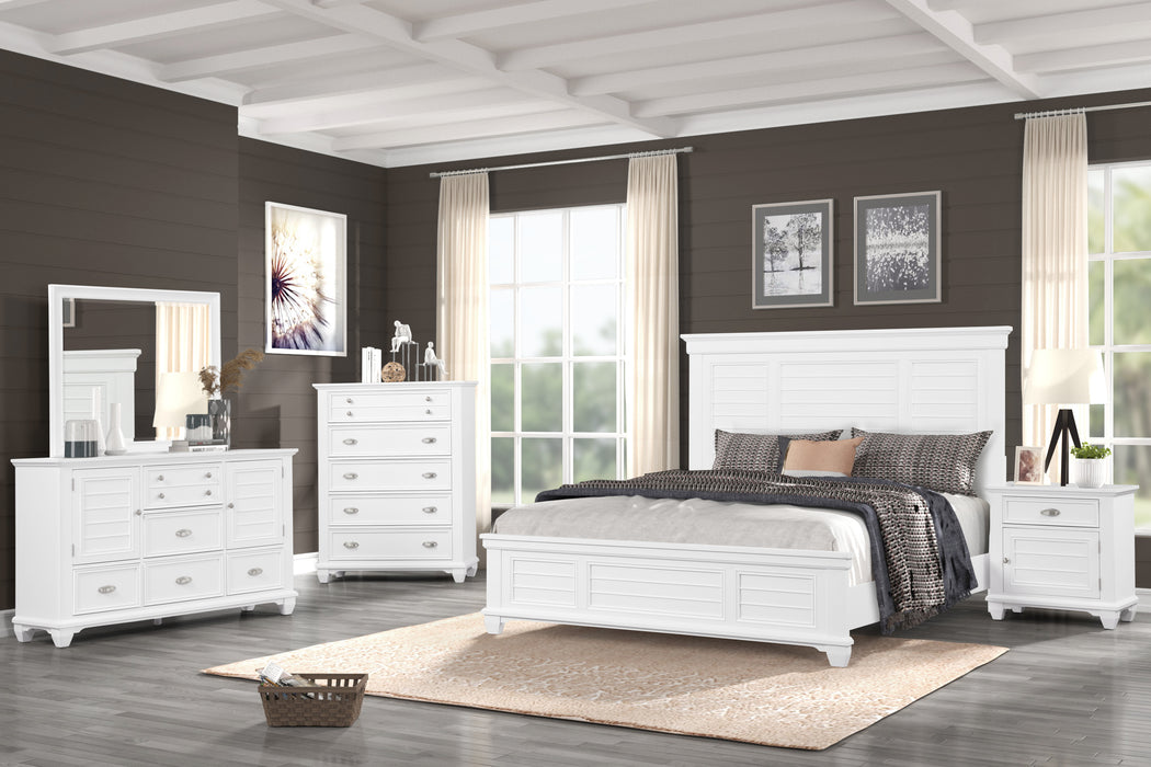JAMESTOWN DRESSER- WHITE