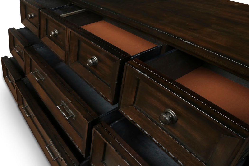 SEVILLA MIRROR-WALNUT