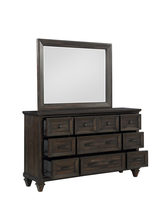 SEVILLA MIRROR-WALNUT