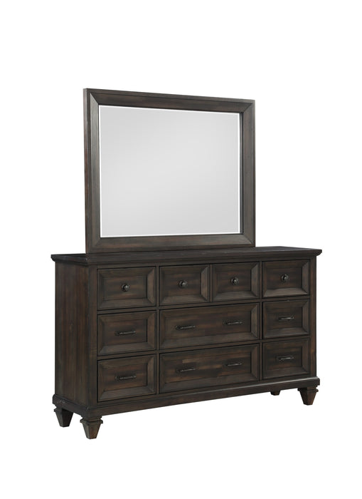 SEVILLA MIRROR-WALNUT