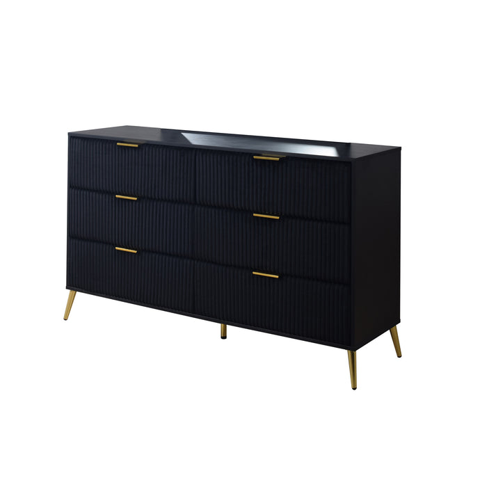 KAILANI DRESSER- BLACK