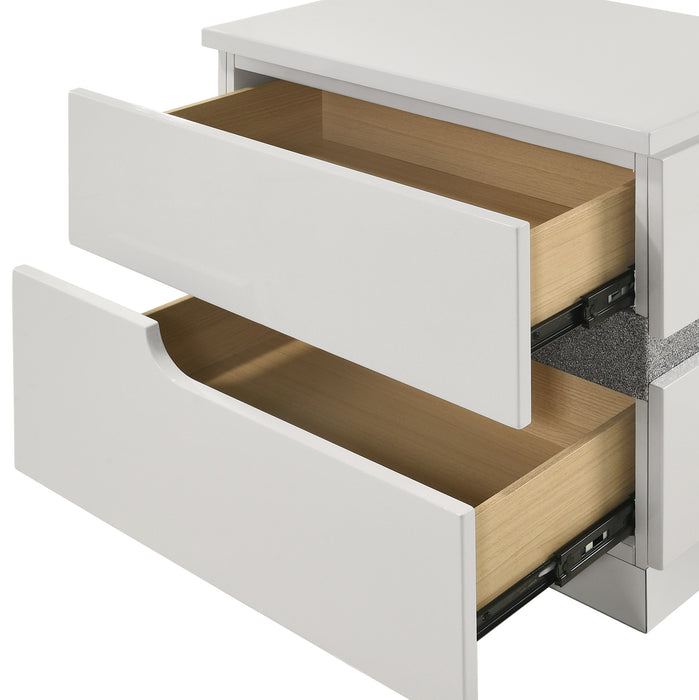 PARADOX NIGHTSTAND-WHITE