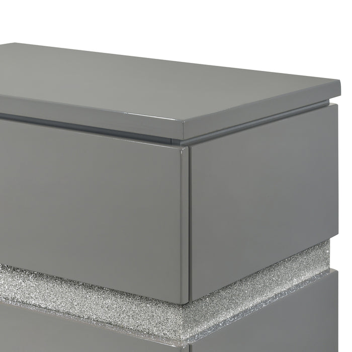 PARADOX NIGHTSTAND-GRAY