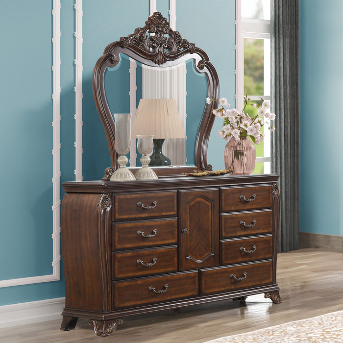 MONTECITO MIRROR-CHERRY