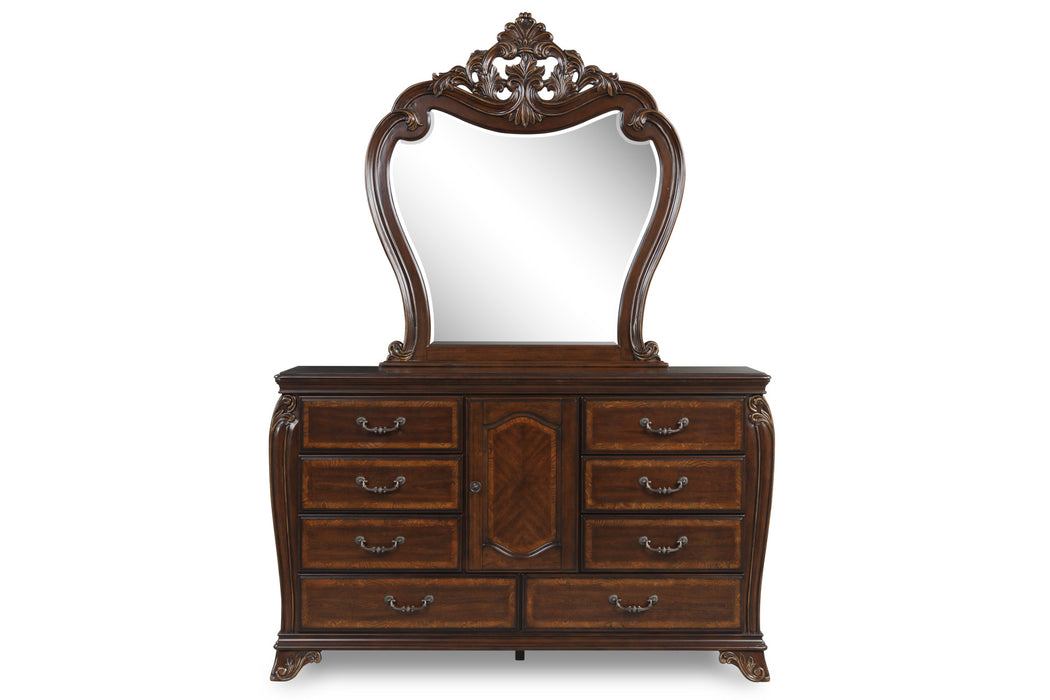 MONTECITO MIRROR-CHERRY