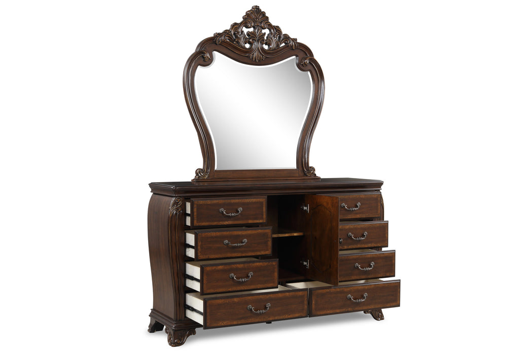 MONTECITO MIRROR-CHERRY
