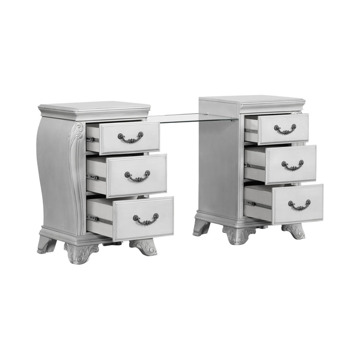 CAMBRIA HILLS VANITY TABLE - MIST GRAY