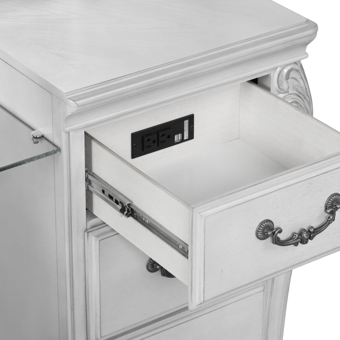 CAMBRIA HILLS VANITY TABLE - MIST GRAY