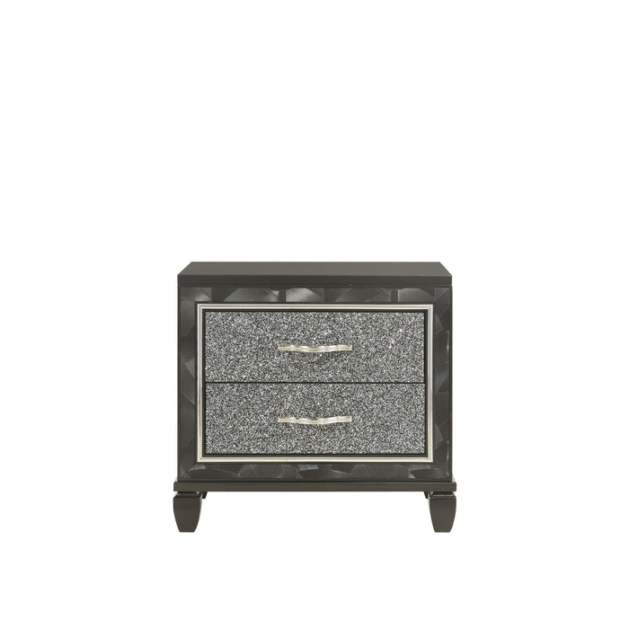 RADIANCE NIGHTSTAND-BLACK PEARL