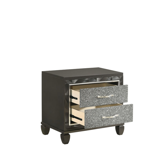 RADIANCE NIGHTSTAND-BLACK PEARL