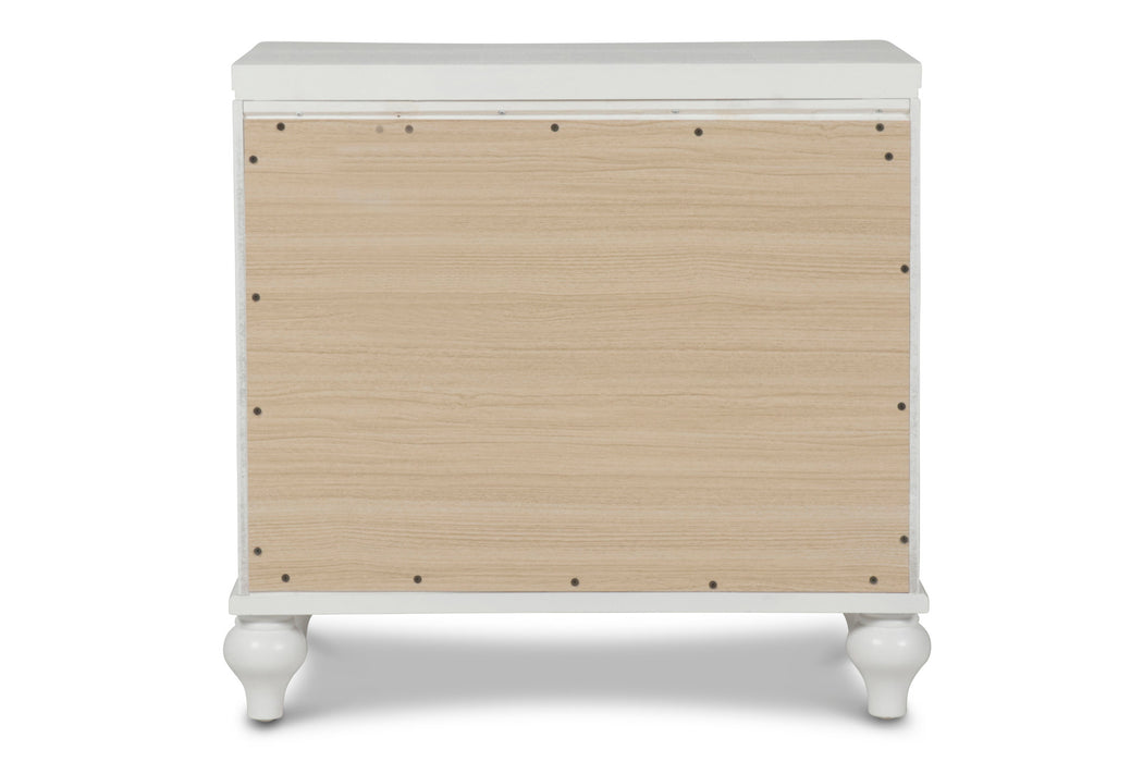 VALENTINO NIGHTSTAND-WHITE