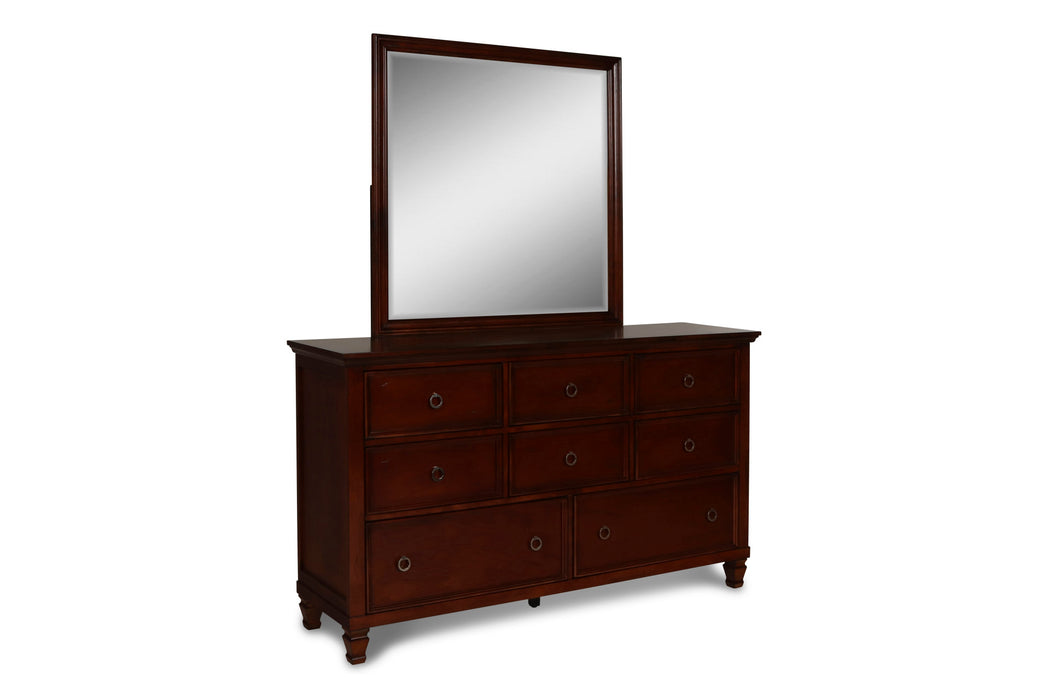 TAMARACK MIRROR- BRN CHERRY