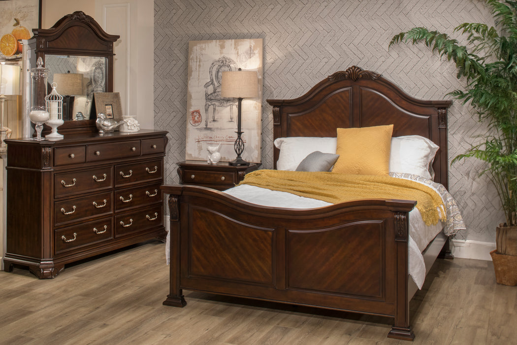 EMILIE MIRROR- TUDOR BROWN