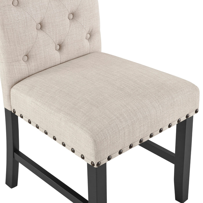 DAPHNE 5 PC NATURAL 42" COUNTER SET W/NATURAL CHAIRS