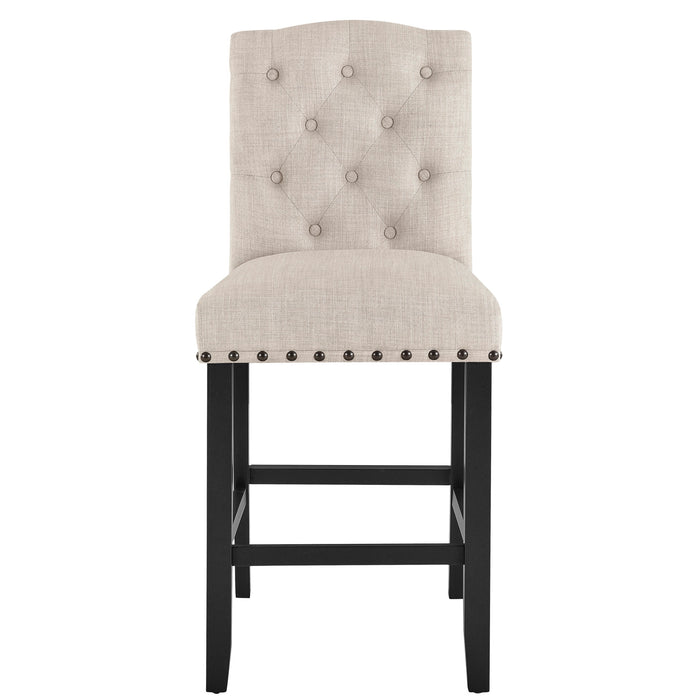 DAPHNE 5 PC NATURAL 42" COUNTER SET W/NATURAL CHAIRS