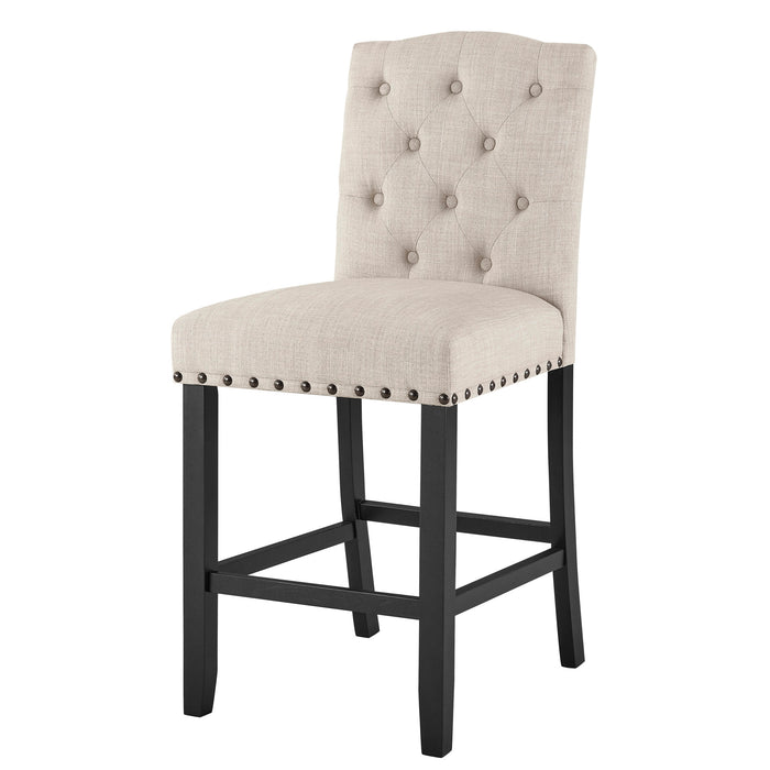 DAPHNE 5 PC NATURAL 42" COUNTER SET W/NATURAL CHAIRS