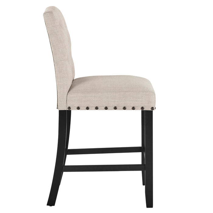 DAPHNE 5 PC NATURAL 42" COUNTER SET W/NATURAL CHAIRS