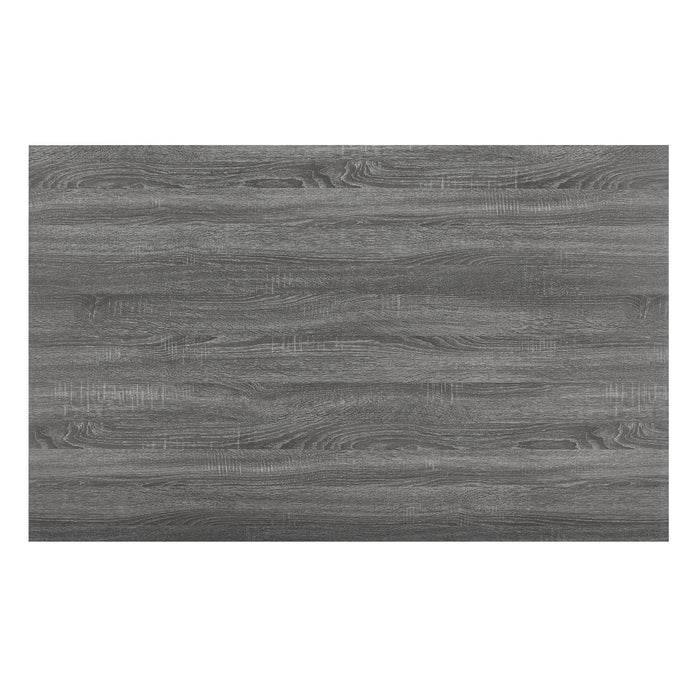 DAPHNE 5 PC GRAY 60" DINING SET W/GRAY CHAIRS