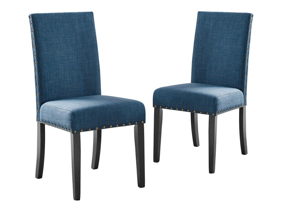 CRISPIN MARINE BLUE DINING CHAIR- (2/Ctn)