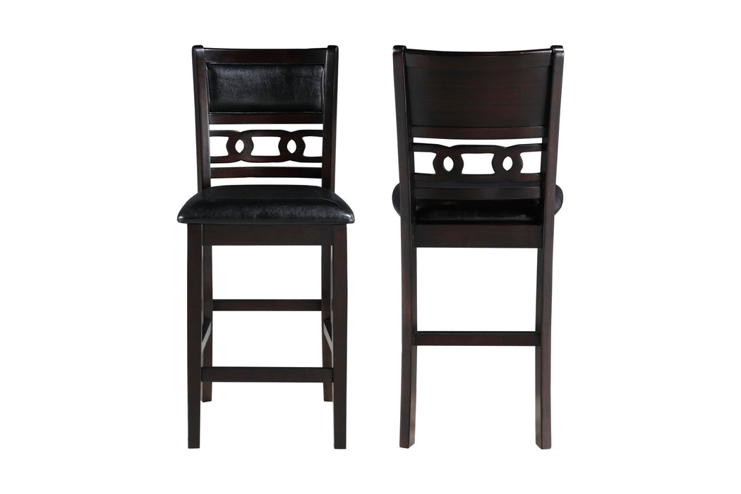 GIA COUNTER CHAIRS (2/CTN)-EBONY