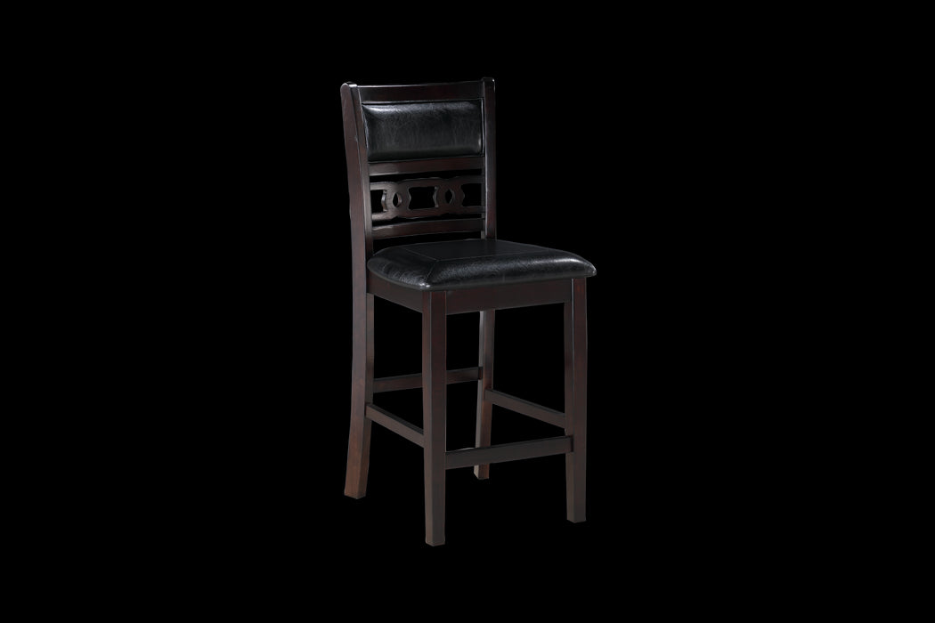 GIA COUNTER CHAIRS (2/CTN)-EBONY
