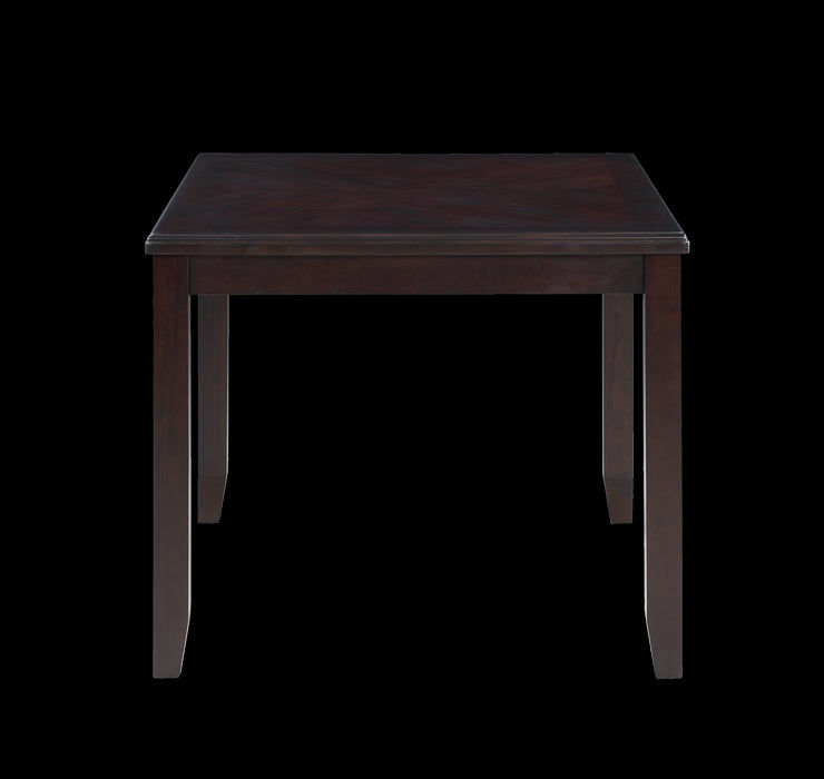 GIA 5 PC 48" RECTANGLE DINING TABLE & 4 CHAIRS-EBONY