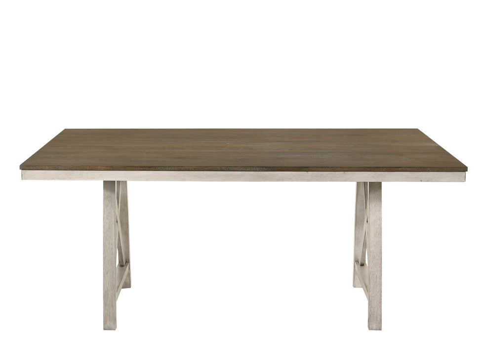 SOMERSET DINING TABLE -VINTAGE WHITE