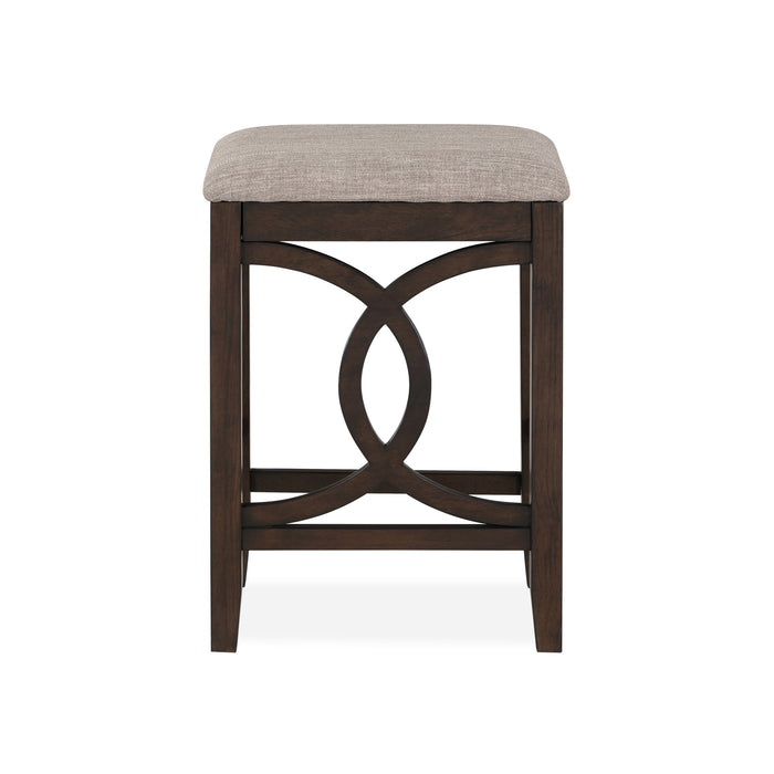 BELLA COUNTER STOOL (2 PER CARTON)-CHERRY