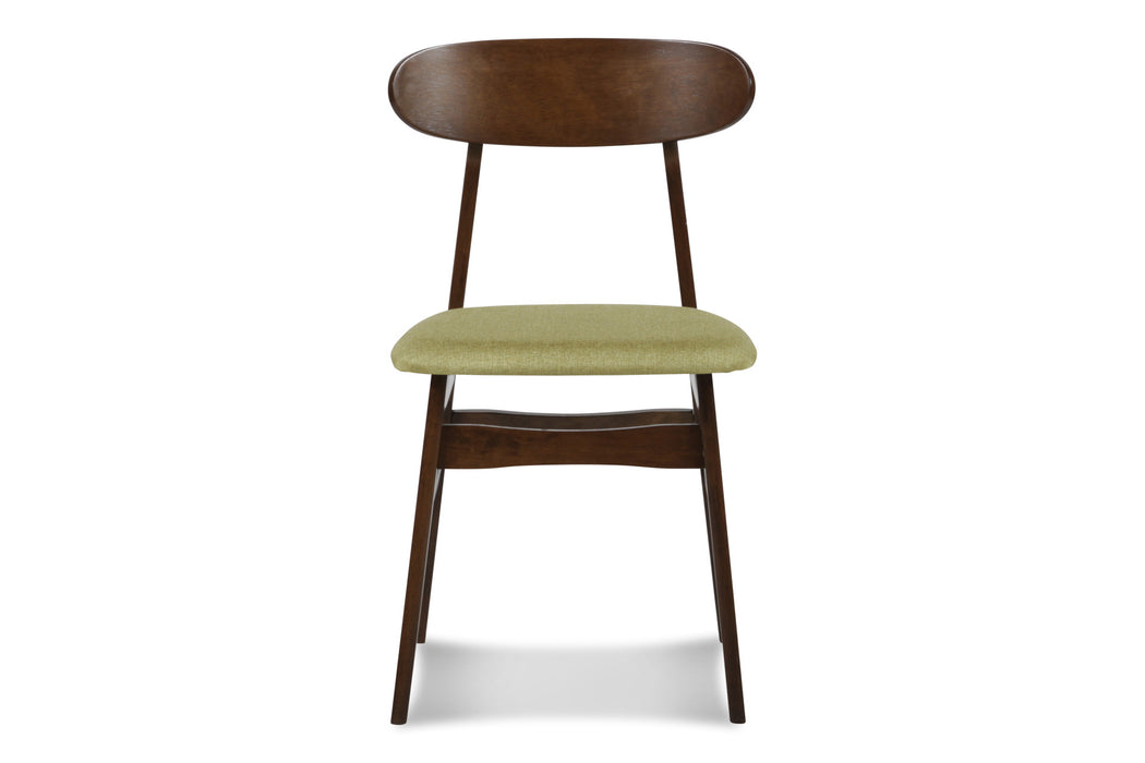 MOROCCO DINING CHAIR W/GREEN SEAT CUSHION (2 Per Carton)