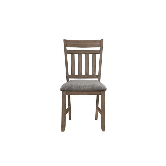 HARRISBURG DINING CHAIR (2 PER CARTON)--WALNUT