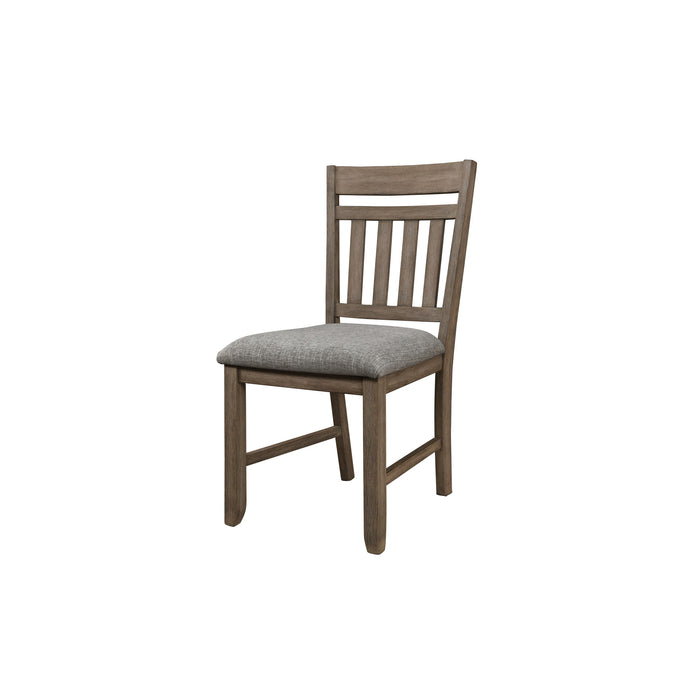 HARRISBURG DINING CHAIR (2 PER CARTON)--WALNUT