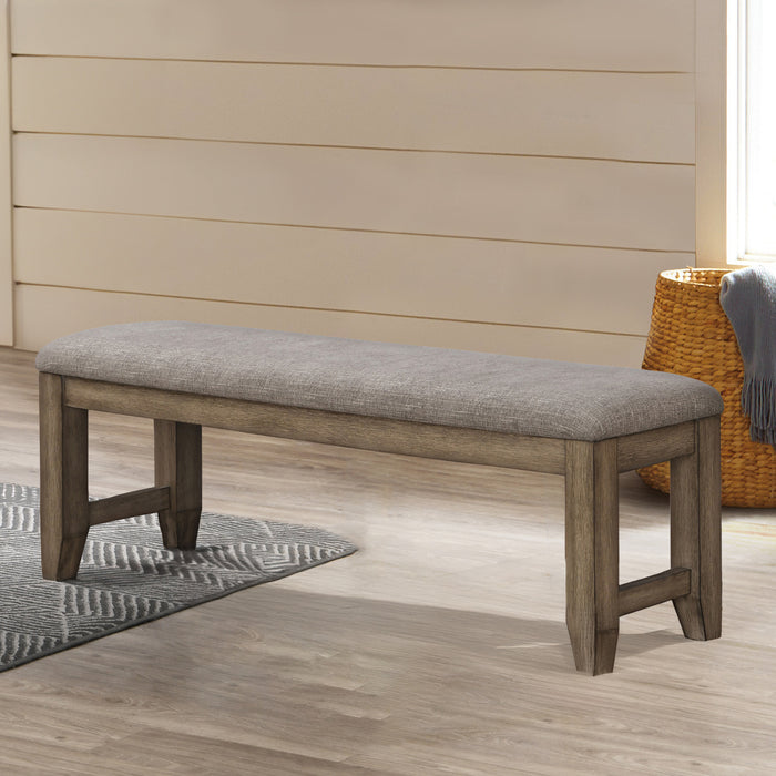 HARRISBURG BENCH-WALNUT