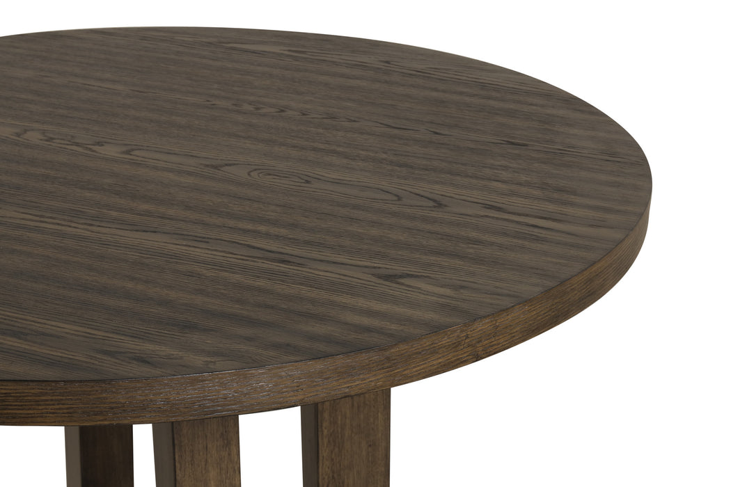CITYSCAPE ROUND DINING TABLE-WALNUT