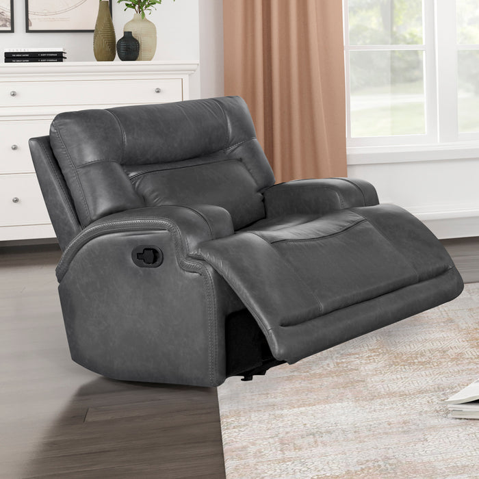 TITAN GLIDER RECLINER-GRAY
