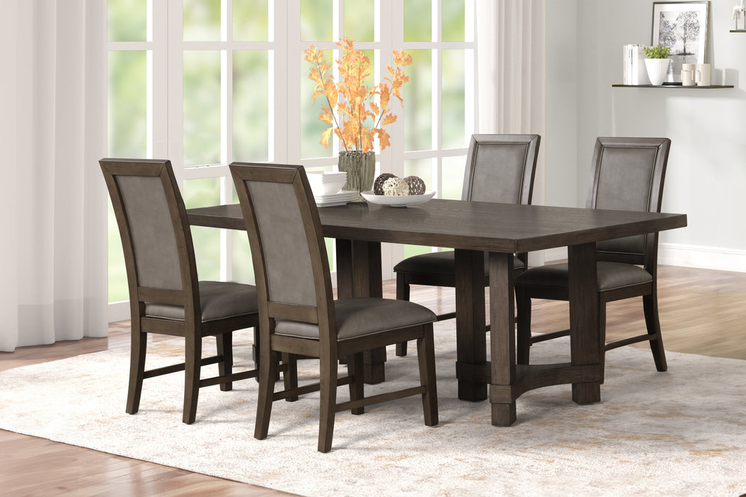 CITYSCAPE - RECTANGLE DINING TABLE W/ 4 CHAIRS