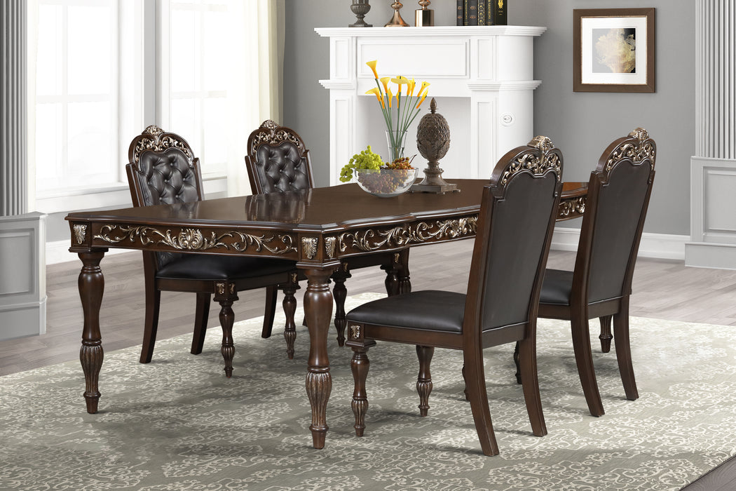 MAXIMUS DINING TABLE + 4 CHAIRS
