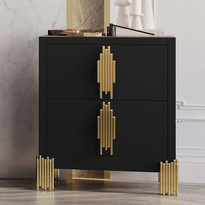 EMPIRE NIGHTSTAND- BLACK