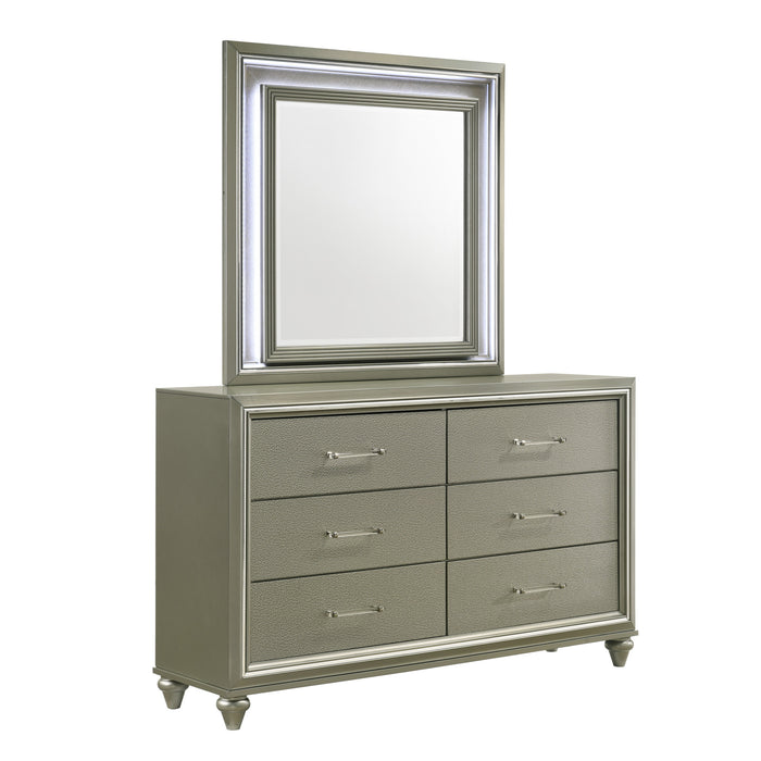 LUMINA LIGHTED MIRROR- SILVER