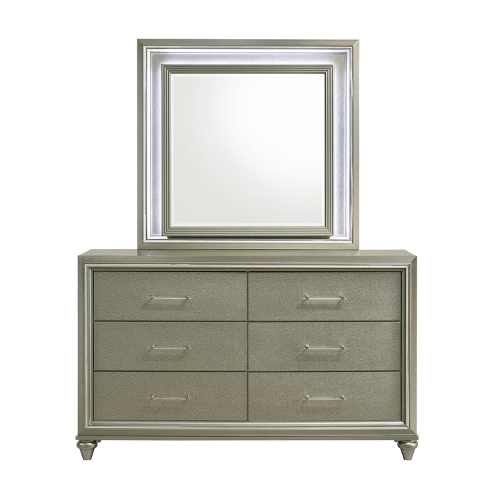 LUMINA LIGHTED MIRROR- SILVER