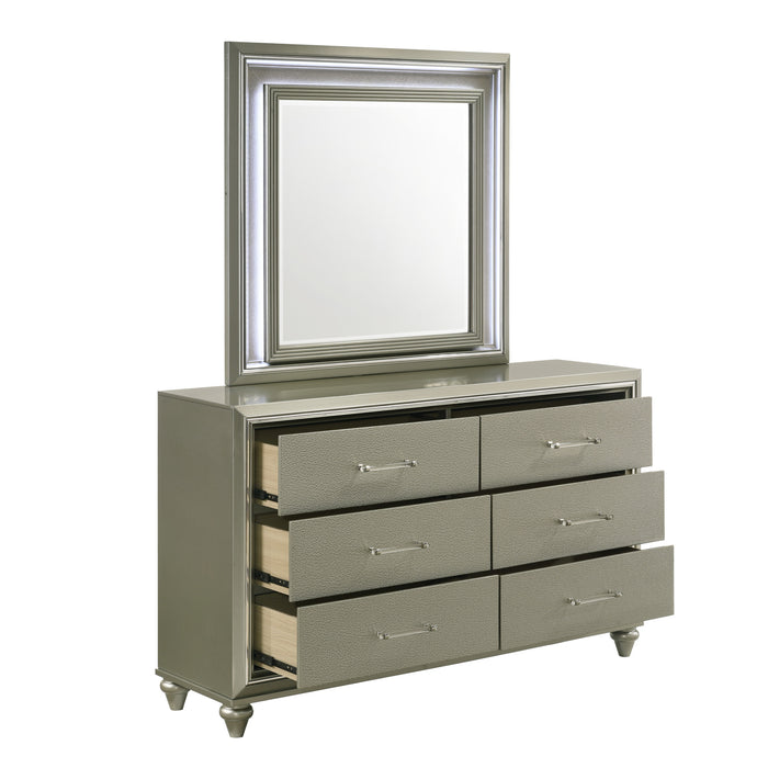 LUMINA LIGHTED MIRROR- SILVER