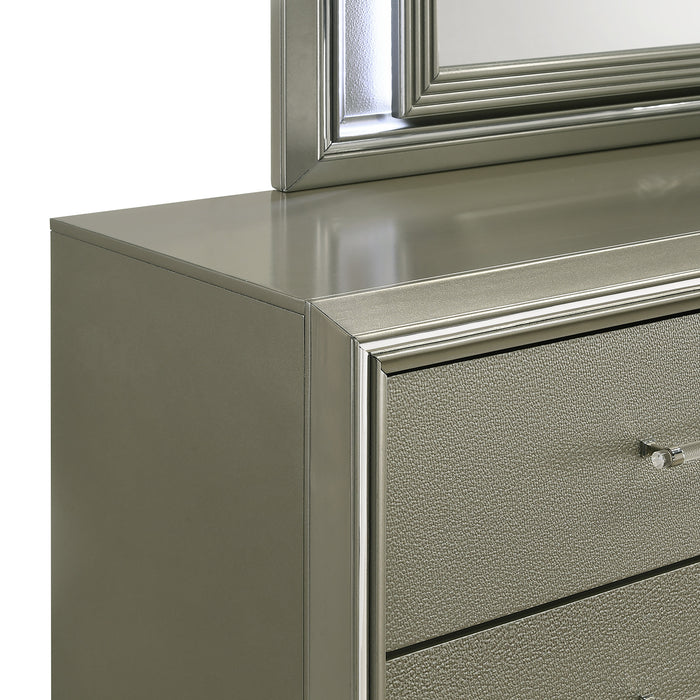 LUMINA LIGHTED MIRROR- SILVER