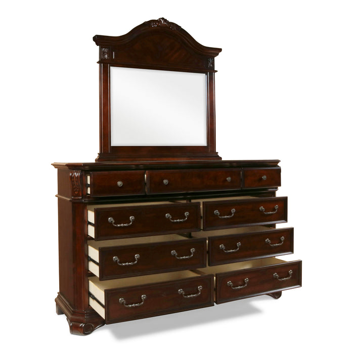 EMILIE MIRROR- TUDOR BROWN