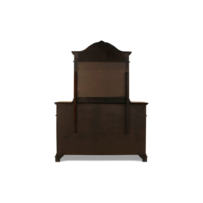 EMILIE MIRROR- TUDOR BROWN