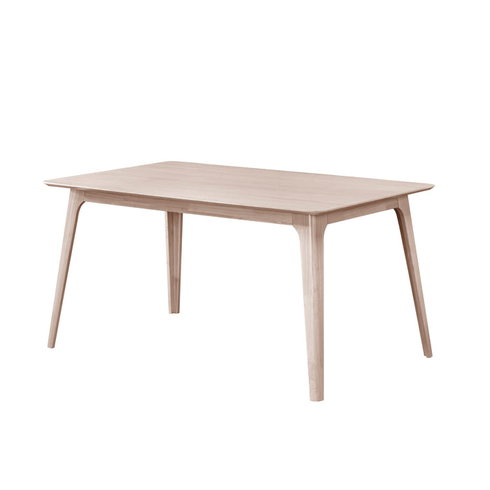 OSCAR 60" TABLE-WHITE ASH