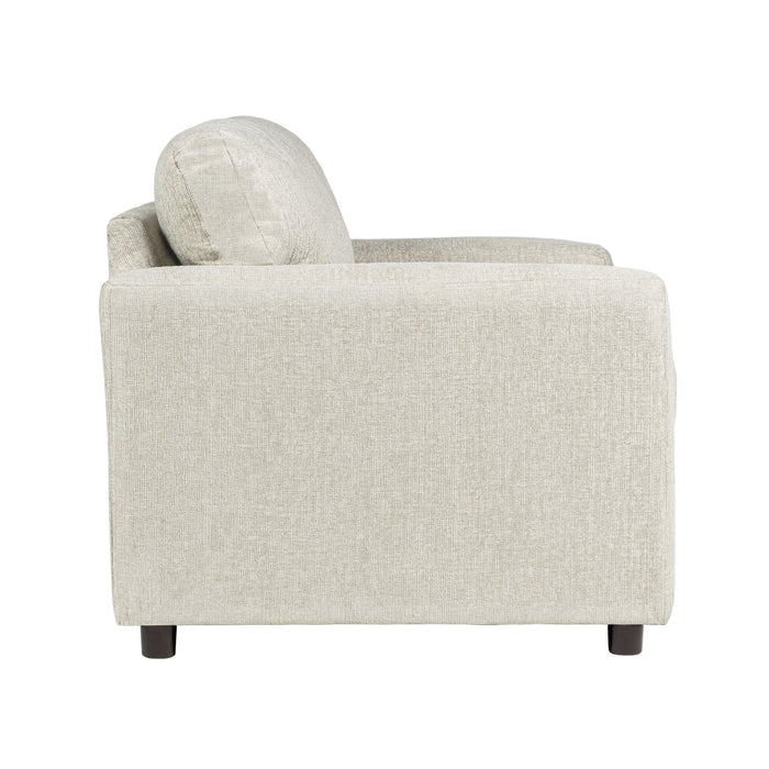 KYLO CUDDLE CHAIR-CHIFFON NATURAL