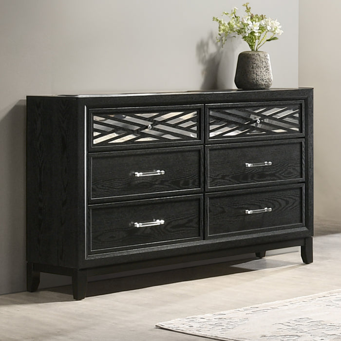 OBSIDIAN DRESSER-BLACK
