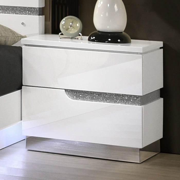 PARADOX NIGHTSTAND-WHITE