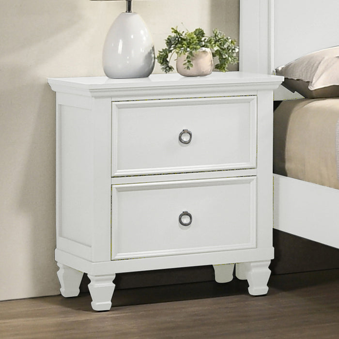 TAMARACK NIGHTSTAND- WHITE