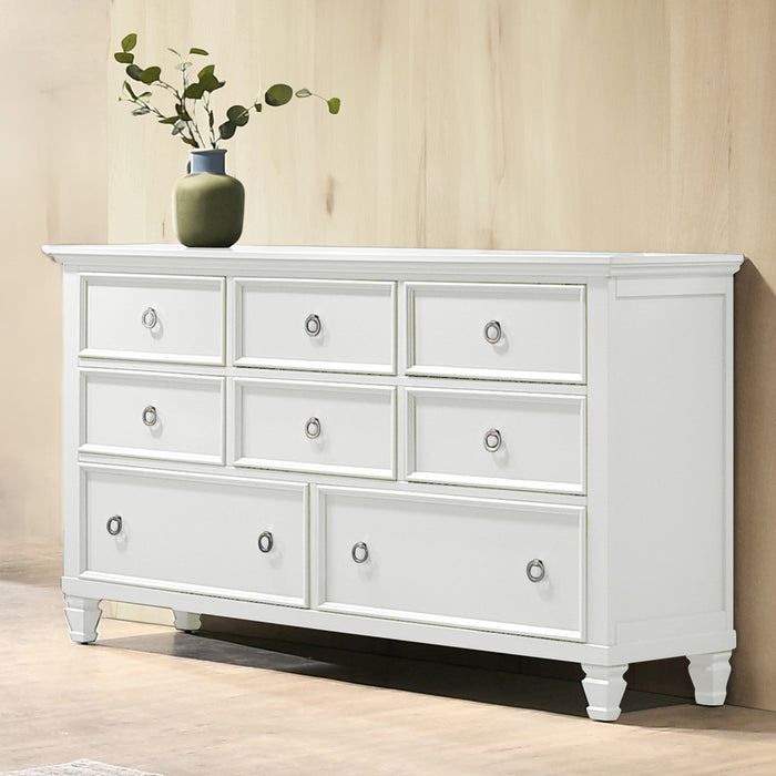 TAMARACK DRESSER- WHITE