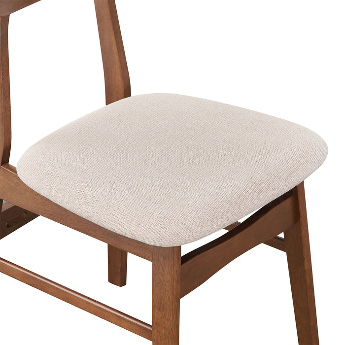 MOROCCO DINING CHAIR W/NATURAL SEAT CUSHION (2 Per Carton)